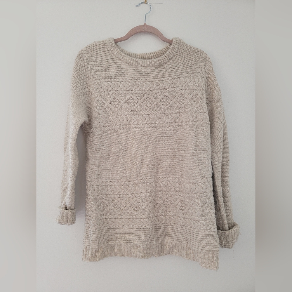 Sonoma cable sweater